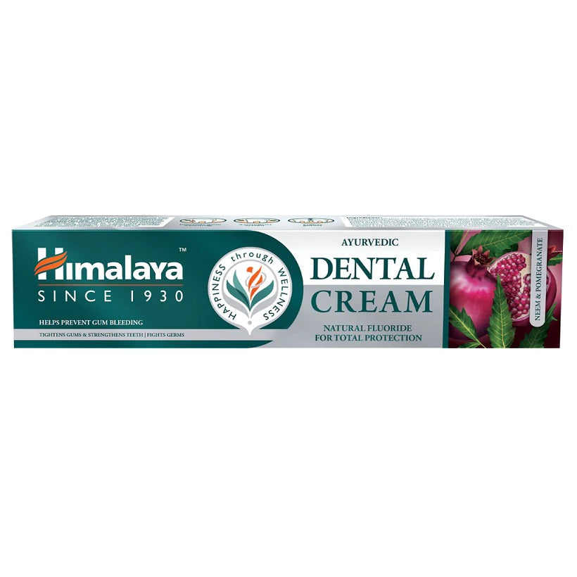 Himalaya Ayurvedic Dental Cream with Natural Fluoride - 100g