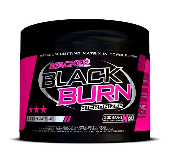 Stacker2 Europe Black Burn Micronized - 300g