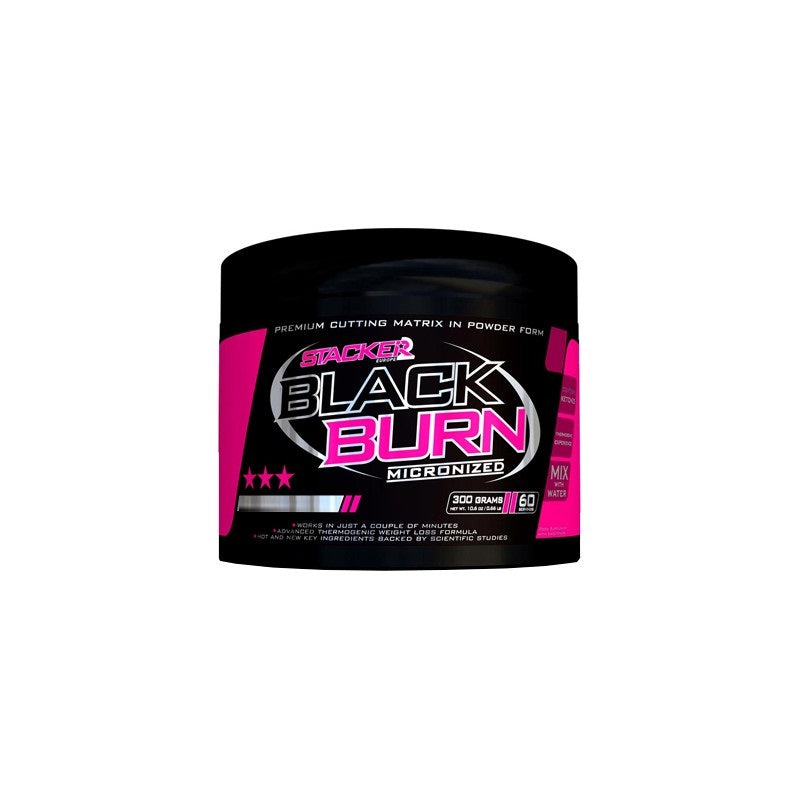 Stacker2 Europe Black Burn Micronized - 300g