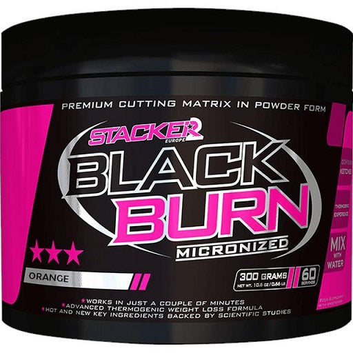 Stacker2 Europe Black Burn Micronized - 300g