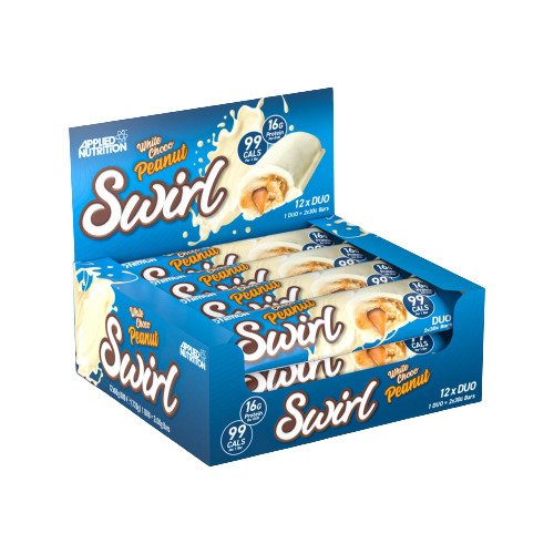 Applied Nutrition Swirl Duo Bar Jam Roly-Poly - 12 x 60g