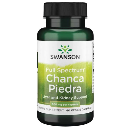 Swanson Full Spectrum Chanca Piedra - 500mg - 60 vcaps