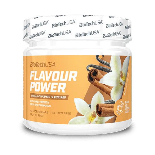 BioTechUSA Flavour Power Vanilla-Cinnamon - 160g