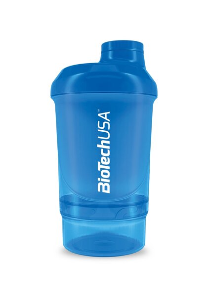 BioTechUSA Accessories Wave+ Shaker Black Smoke - 300 ml. (+ 150 ml.)