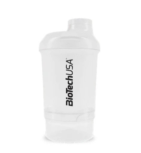 BioTechUSA Accessories Wave+ Shaker Black Smoke - 300 ml. (+ 150 ml.)