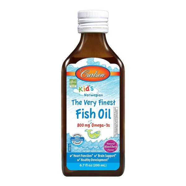 Carlson Labs Carlson Labs Kid's The Very Finest Fish Oil 800mg  - 200 ml.