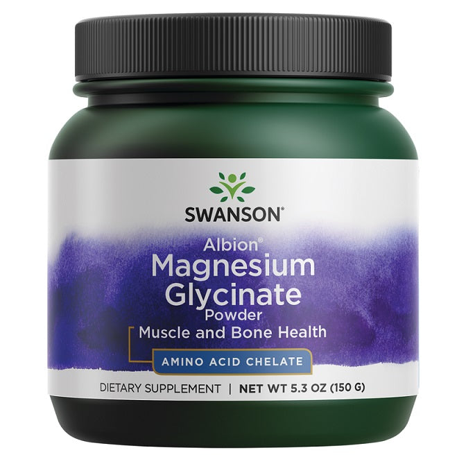 Swanson Albion Magnesium Glycinate Powder - 150g