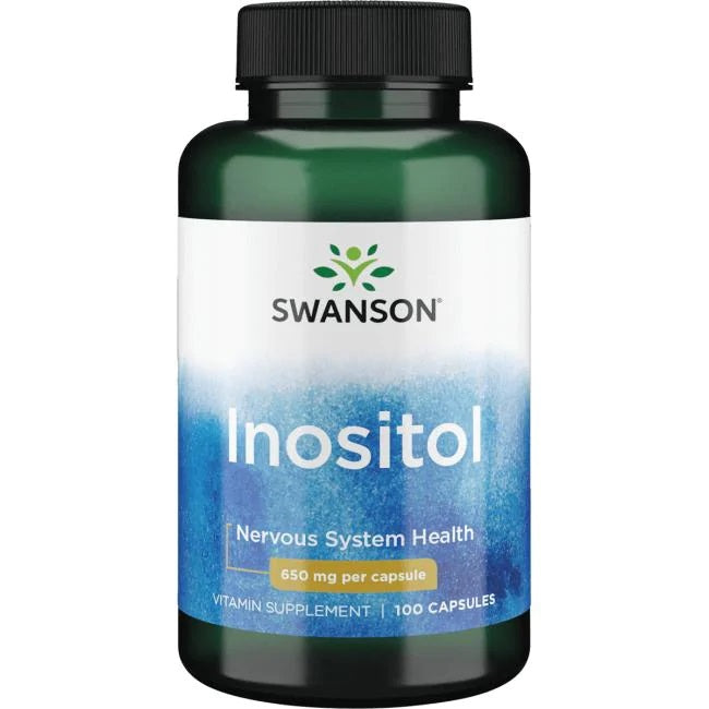 Swanson Inositol - 650mg - 100 caps