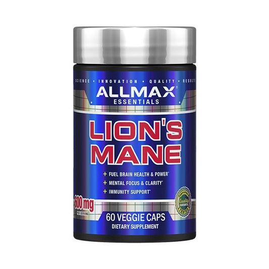 AllMax Nutrition Lion's Mane - 600mg - 60 veggie caps