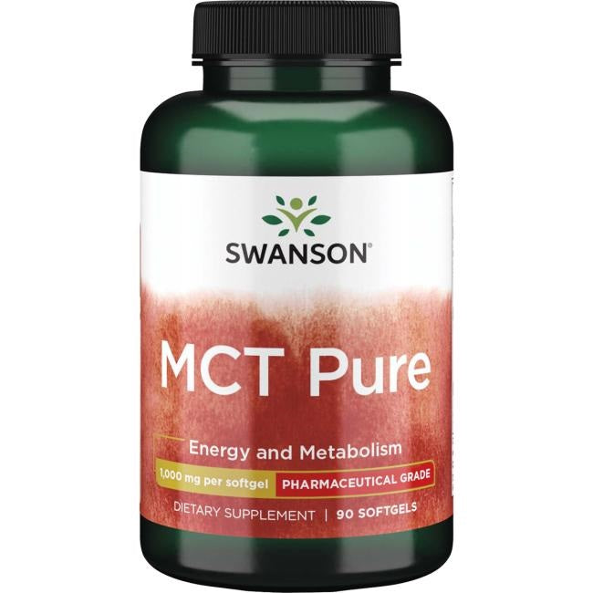 Swanson MCT Pure - 1000mg - 90 softgels