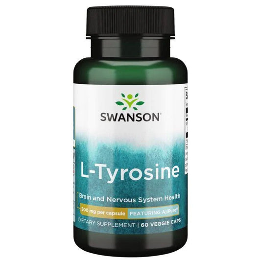 Swanson L-Tyrosine - 500mg - 60 vcaps