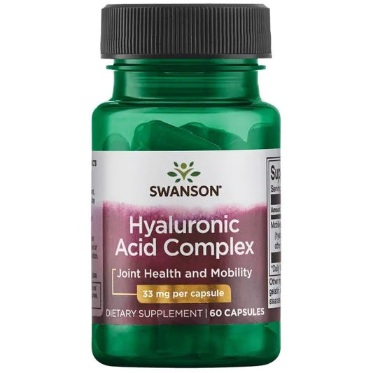Swanson Hyaluronic Acid Complex - 33mg - 60 caps