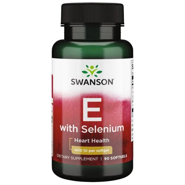 Swanson E with Selenium - 400IU - 90 softgels