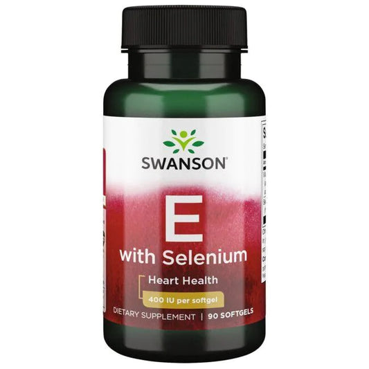 Swanson E with Selenium - 400IU - 90 softgels