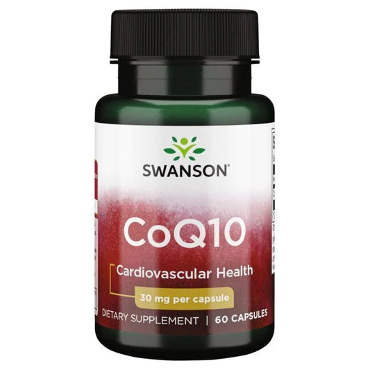 Swanson CoQ10 - 30mg - 60 caps