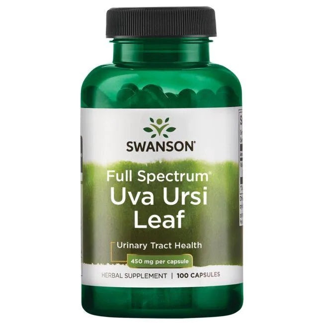 Swanson Full Spectrum Uva Ursi Leaf - 450mg - 100 caps