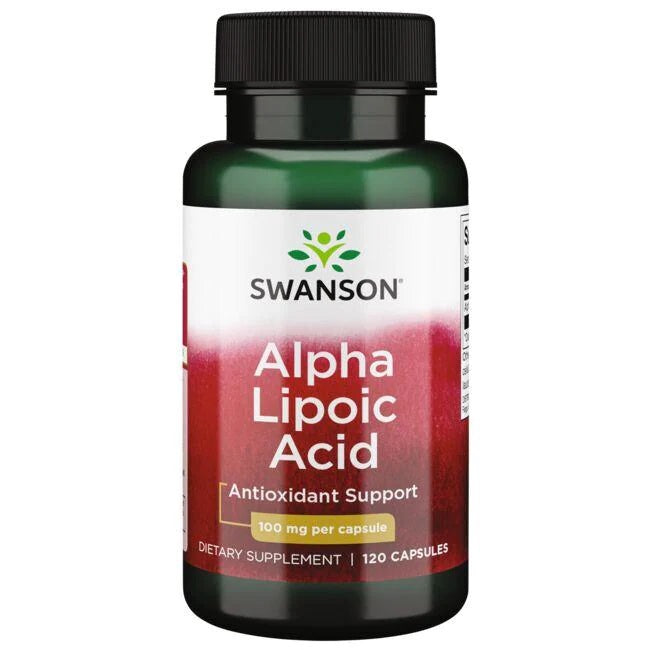 Swanson Alpha Lipoic Acid - 100mg - 120 caps