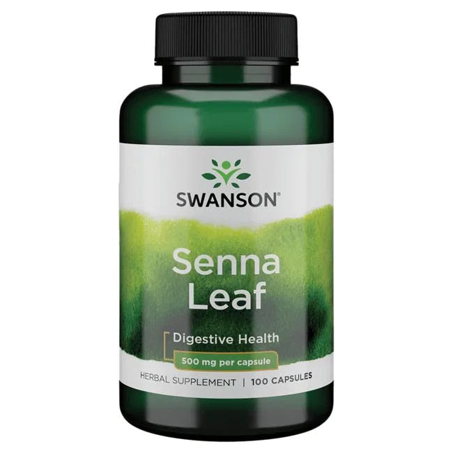 Swanson Senna Leaf - 500mg - 100 caps