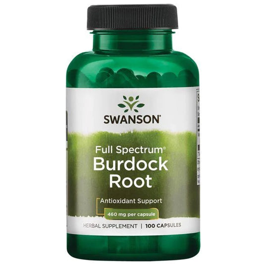 Swanson Full Spectrum Burdock Root - 460mg - 100 caps