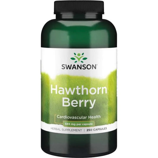 Swanson Hawthorn Berry - 565mg - 250 caps