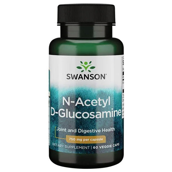 Swanson N-Acetyl D-Glucosamine - 750mg - 60 vcaps