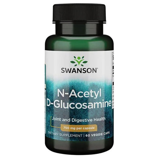 Swanson N-Acetyl D-Glucosamine - 750mg - 60 vcaps