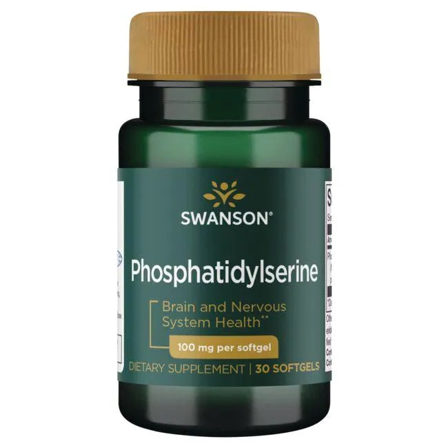 Swanson Phosphatidylserine - 100mg - 30 softgels