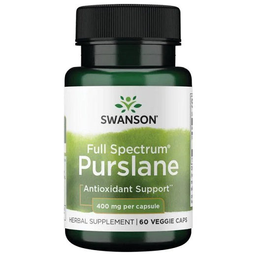 Swanson Full Spectrum Purslane - 400mg - 60 vcaps