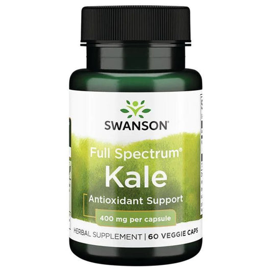 Swanson Full Spectrum Kale - 400mg - 60 vcaps