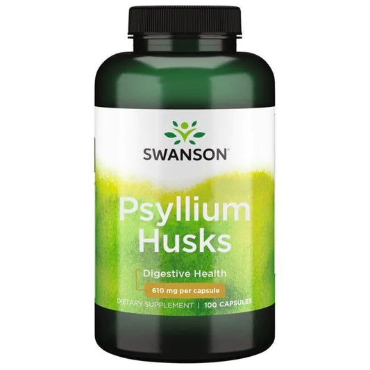 Swanson Psyllium Husks - 610mg - 100 caps