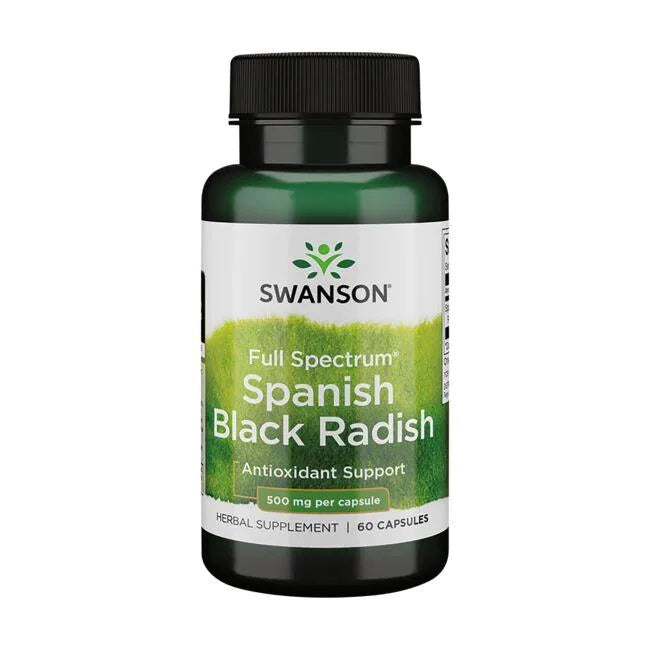 Swanson Full Spectrum Spanish Black Radish - 500mg - 60 caps