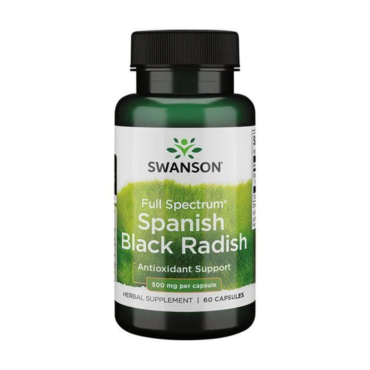 Swanson Full Spectrum Spanish Black Radish - 500mg - 60 caps