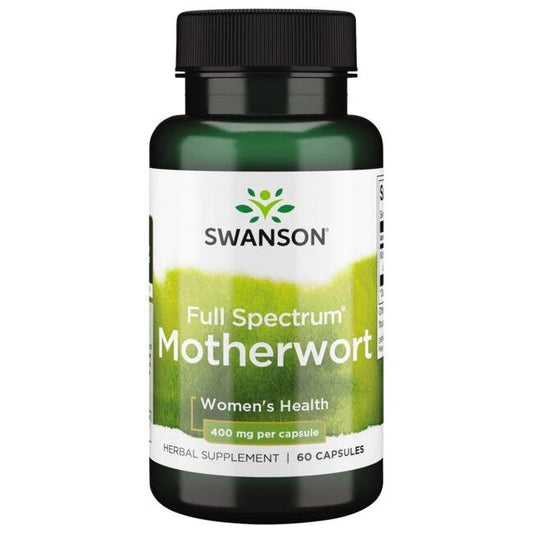 Swanson Full Spectrum Motherwort - 400mg - 60 caps