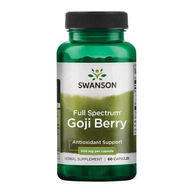 Swanson Full Spectrum Goji Berry - 500mg - 60 caps