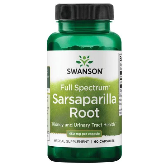 Swanson Full Spectrum Sarsaparilla Root - 450mg - 60 caps