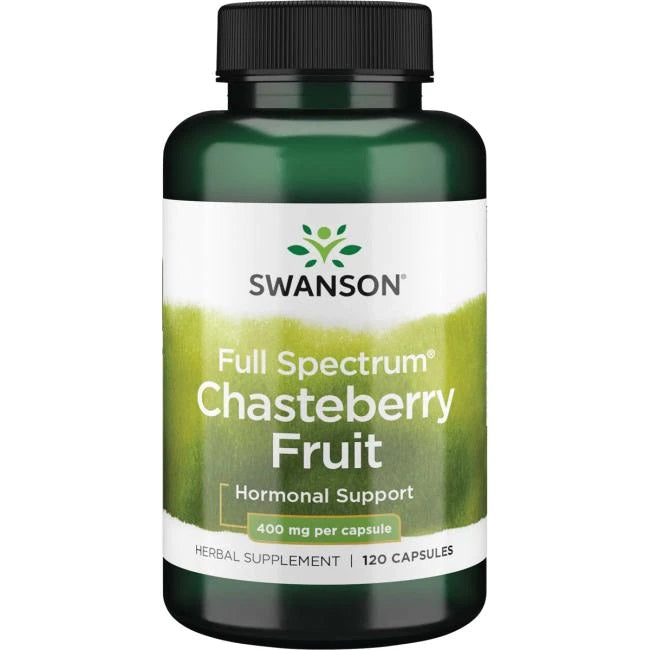 Swanson Full Spectrum Chasteberry Fruit - 400mg - 120 caps