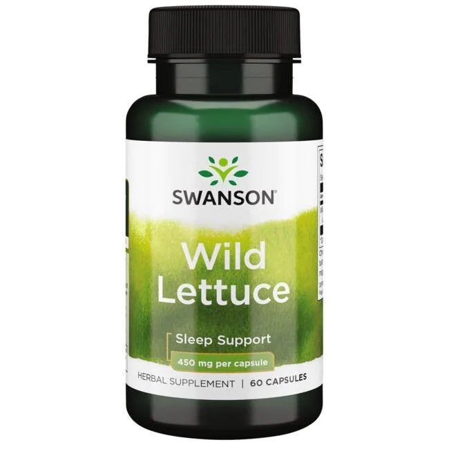 Swanson Wild Lettuce - 450mg - 60 caps