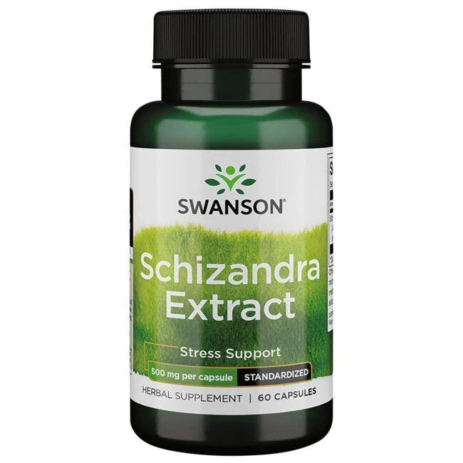 Swanson Schizandra Extract - 500mg - 60 caps