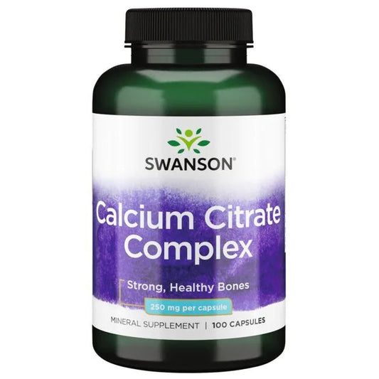 Swanson Calcium Citrate Complex - 250mg - 100 caps