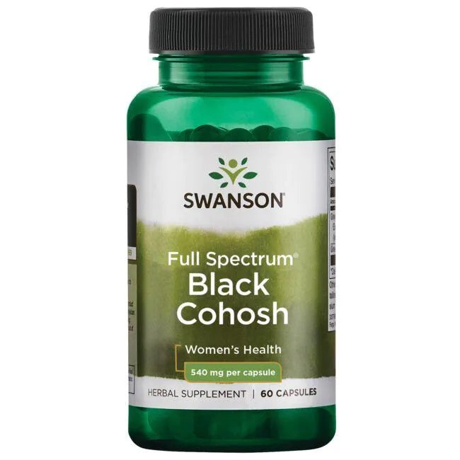 Swanson Full Spectrum Black Cohosh - 540mg - 60 caps