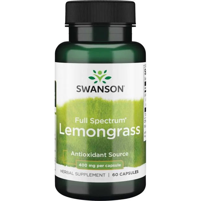 Full Spectrum Lemongrass, 400mg - 60 caps