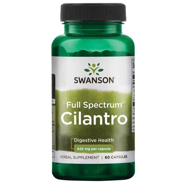 Swanson Full Spectrum Cilantro - 425mg - 60 caps