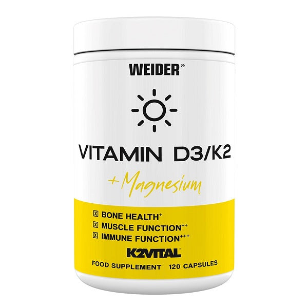 Weider Vitamin D3/K2 +  - 120 caps