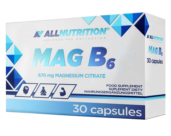 Allnutrition MAG B6 - 670mg - 30 caps