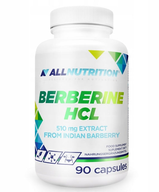 Allnutrition Berberine HCl 510mg Extract from  90 caps- 510mg Extract from - 90 caps
