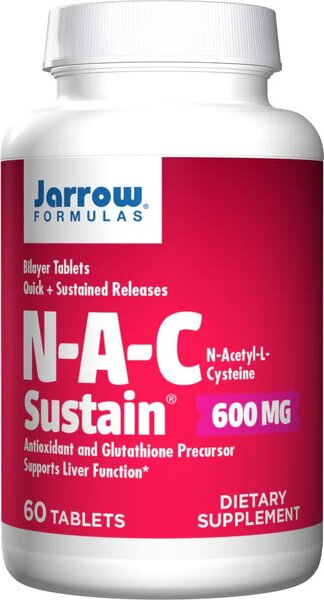 Jarrow Formulas N-A-C Sustain - 600mg - 60 tabs