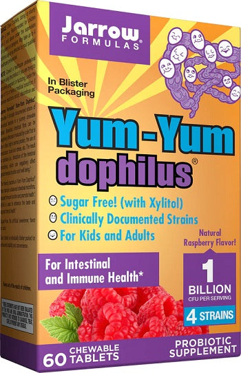 Jarrow Formulas Yum-Yum Dophilus 1 Billion CFU () - 120 chewable tabs