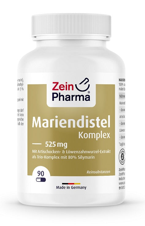 Zein Pharma Milk Thistle Complex - 525mg - 90 caps
