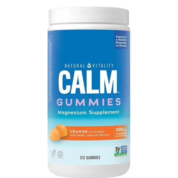 Natural Vitality Calm Gummies  - 120 gummies