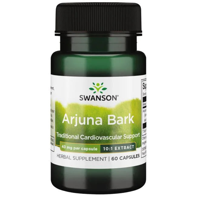 Swanson Arjuna Bark (10:1) Extract - 40mg - 60 caps